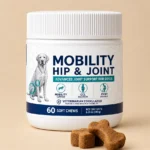 Mobility Hip & Joint soft chews jar for dogs with chews