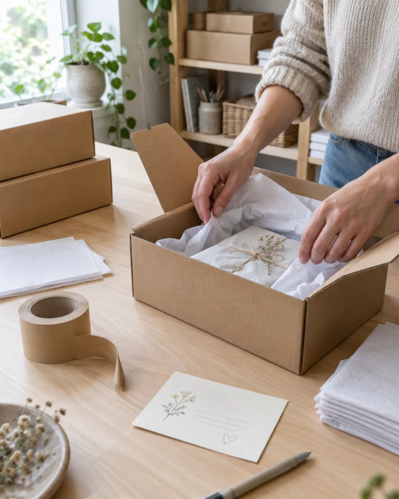 Packing a VITANOVA order